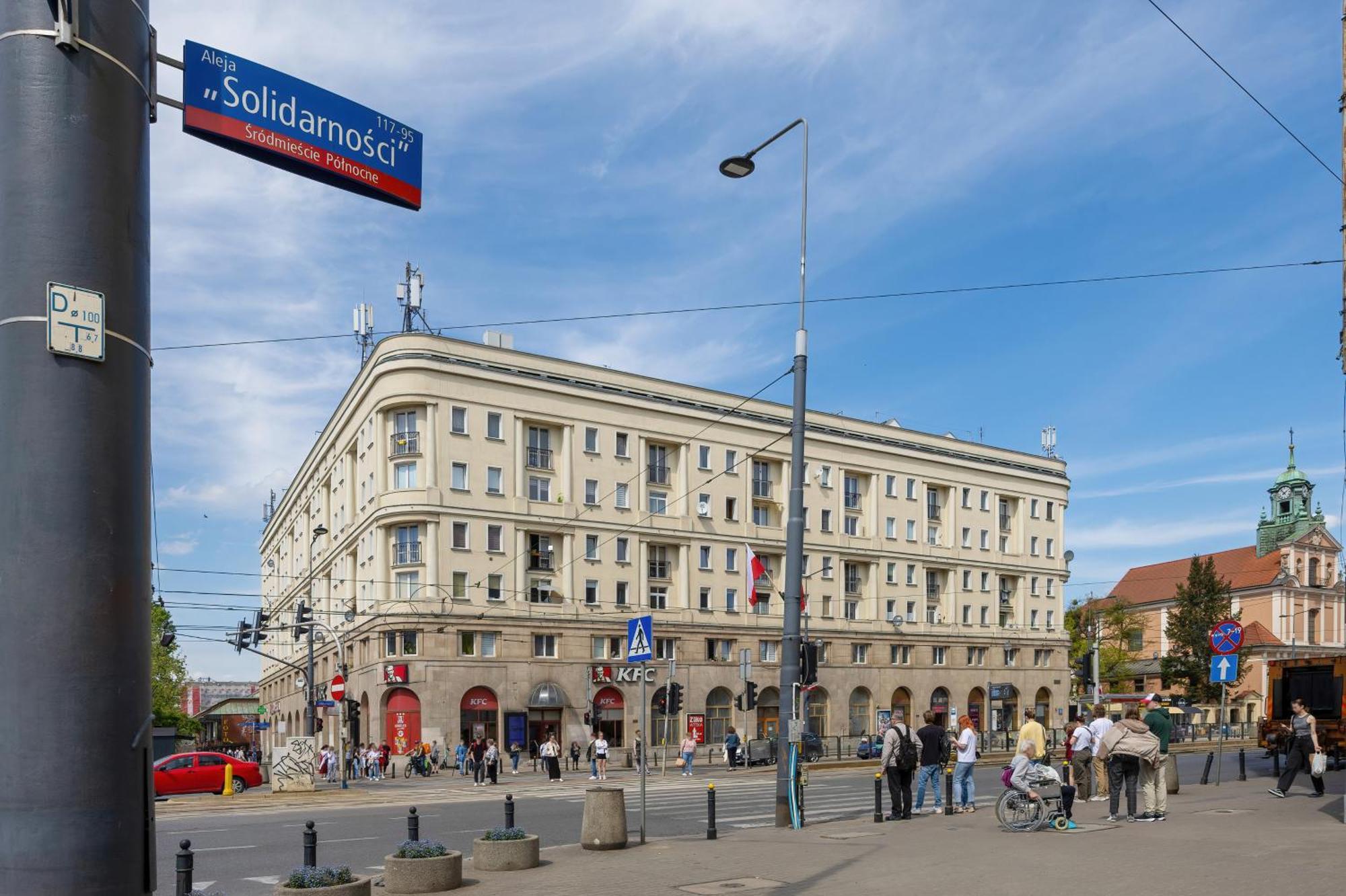 J&W Apartments Studio Solidarnosci 华沙 外观 照片